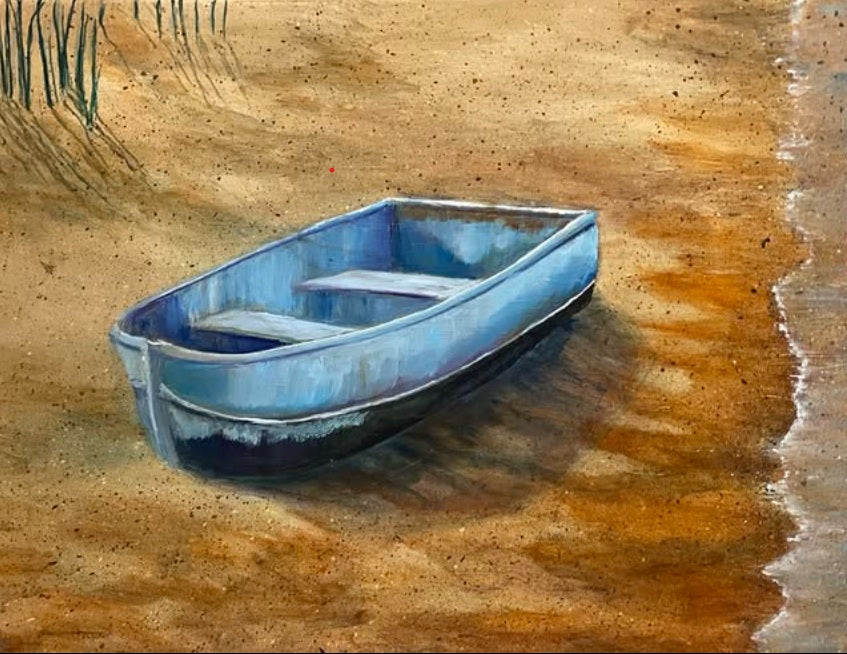 Rowboat on the Beach